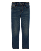 Enfant Jeans droit (coupe &eacute;troite) - d&eacute;lavage teint&eacute; authentique, image 1 sur 2 diapositives