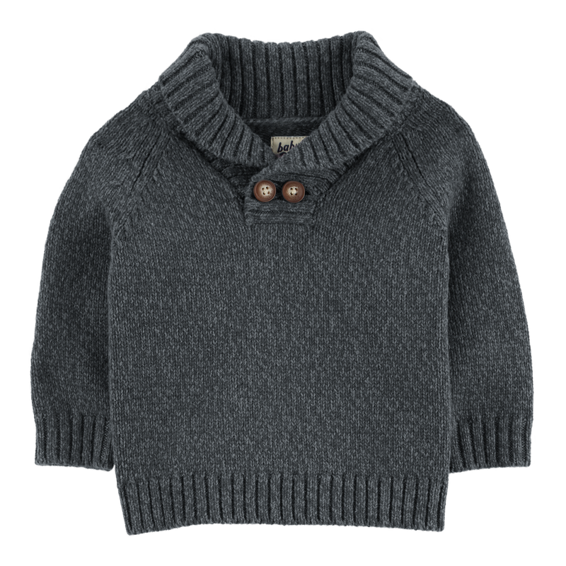 Grey Baby Chunky Knit Sweater Carter s Oshkosh Canada