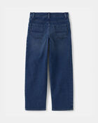 Boys Denim Straight Jeans - Dark Wash, image 3 of 5 slides