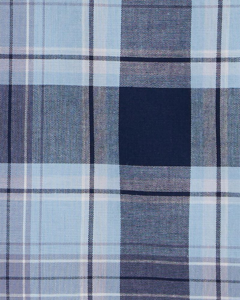 Toddler Plaid Button-Front Shirt, image 3 of 4 slides