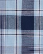 Toddler Plaid Button-Front Shirt, image 3 of 4 slides