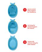 MOBY&reg; Smart Sling&trade; 3-Stage Tub - Blue, image 4 of 7 slides