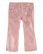Enfant en bas âge Pantalon évasé à effet métallique, image 3 sur 6 diapositives