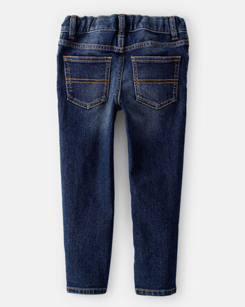 Toddler Classic Jeans In Rail Tie True Blue Wash, 