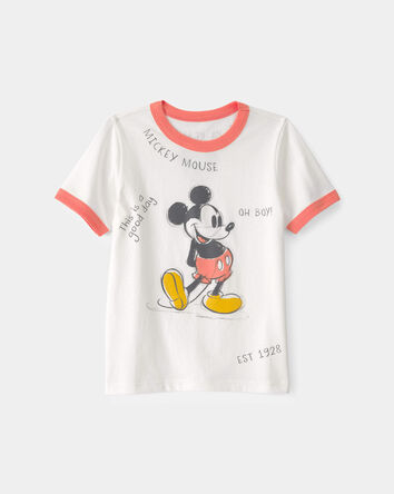 Toddler Disney&copy; Mickey Mouse Graphic Tee - White, 