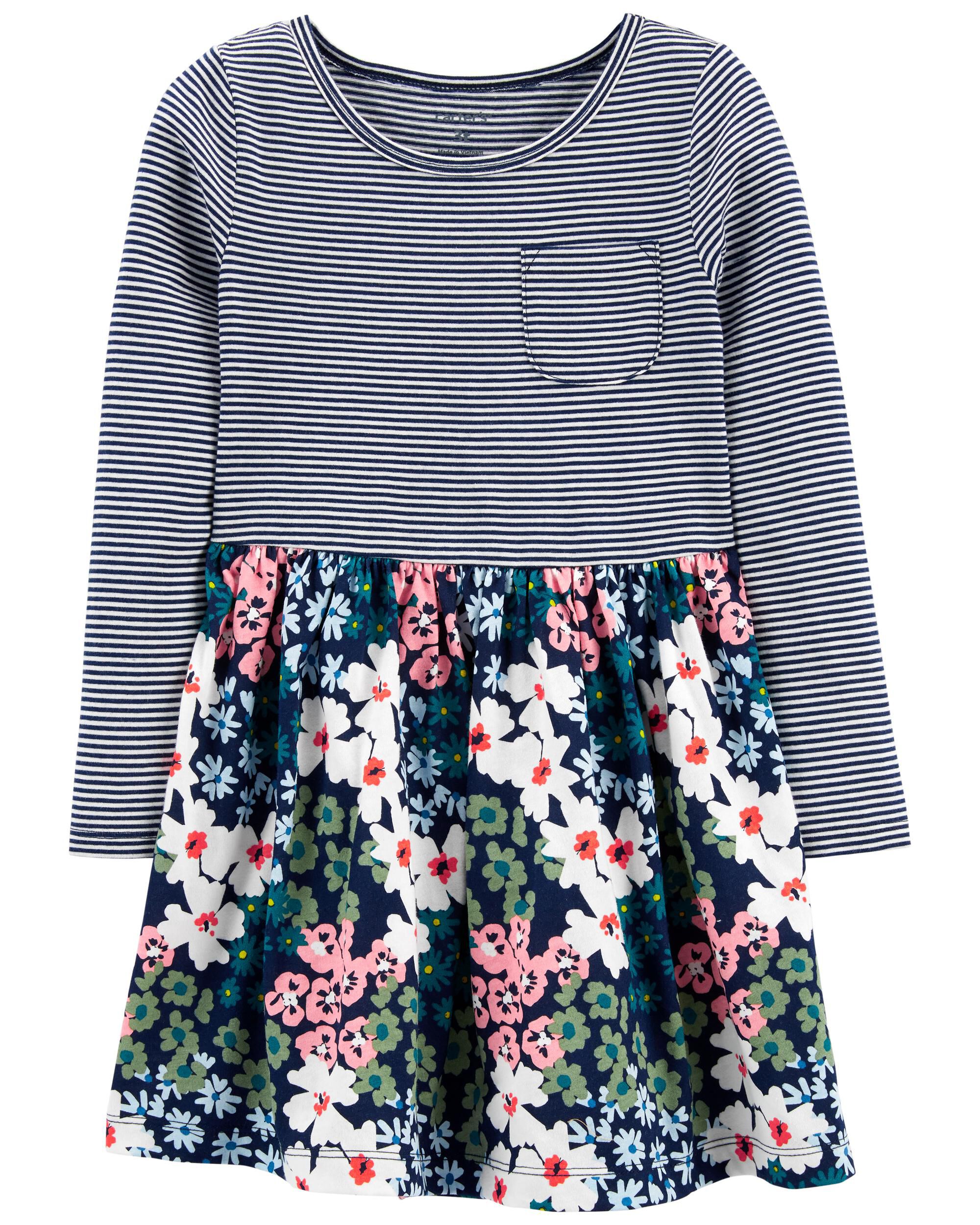 Carters striped hot sale skirt dress