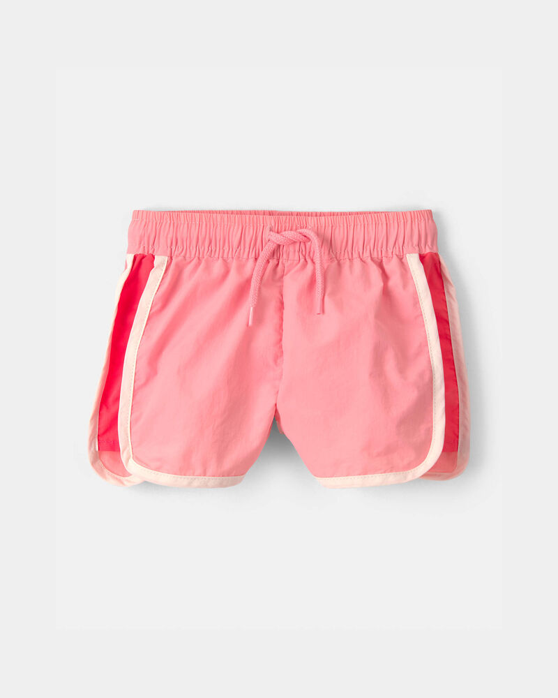 B&eacute;b&eacute; fille - Short de sport aux couleurs contrast&eacute;es - Rose, image 1 sur 4 diapositives