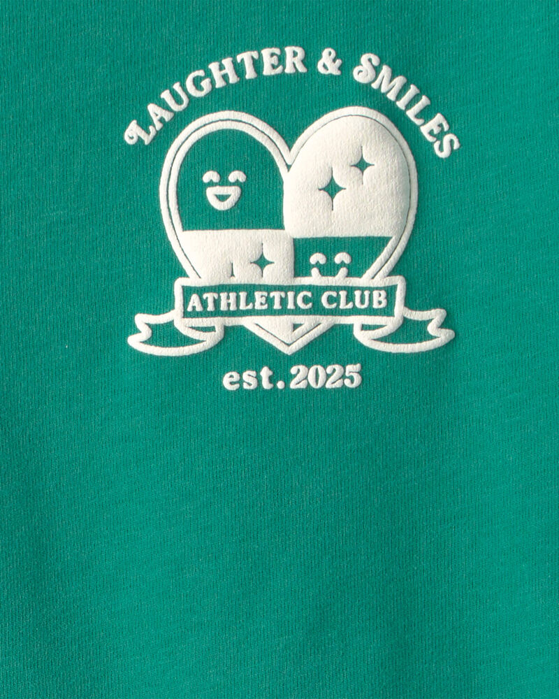 Girls 'Athletic Club' Active Top - Green, image 3 of 4 slides