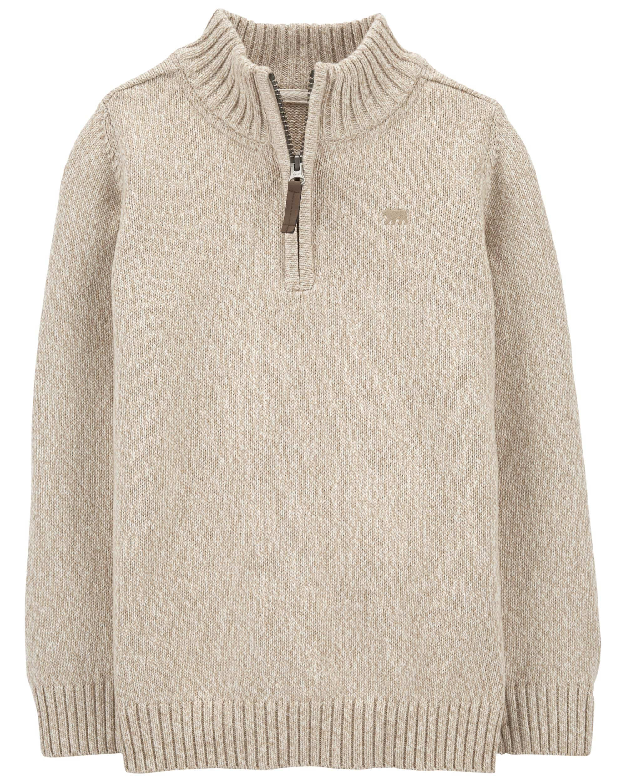Half Zip Pullover Sweater