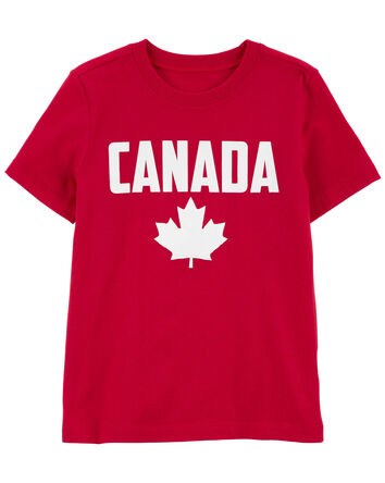 Enfant en bas âge T-Shirt À Imprimé De La Fête Du Canada, 