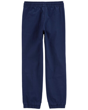OshKosh Kid Boy Blue Drawstring Joggers