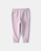 B&eacute;b&eacute; fille - Pantalon de jogging en tricot avec cordon de serrage - Mauve, image 2 sur 3 diapositives