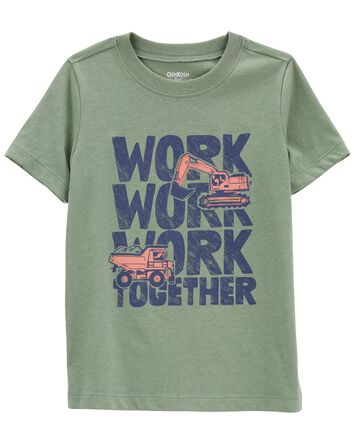 T-shirt imprimé Work Together, 