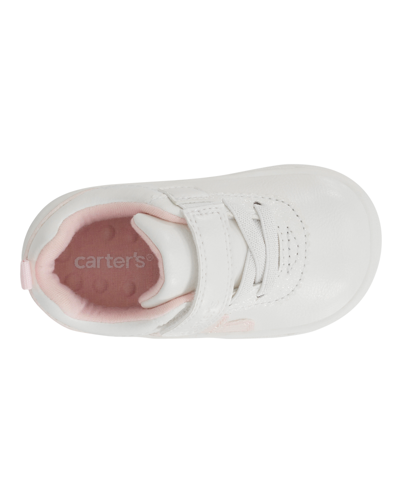  Every Step® First Walker  Flower Casual Sneakers - White, image 4 of 7 slides