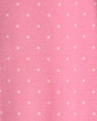 Baby Girl 2-Pack Strawberry Sleeper - Pink, image 4 of 5 slides
