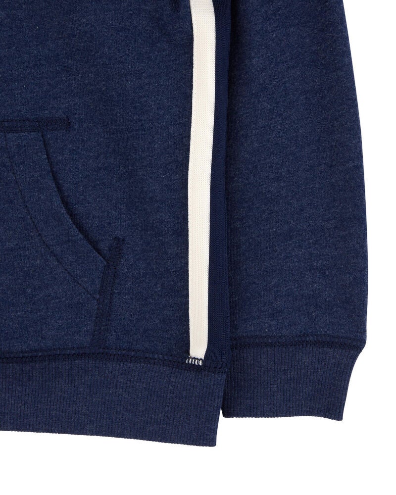 Toddler 2-Piece Zip-Up Fleece Hoodie & Pants Set, image 3 of 8 slides