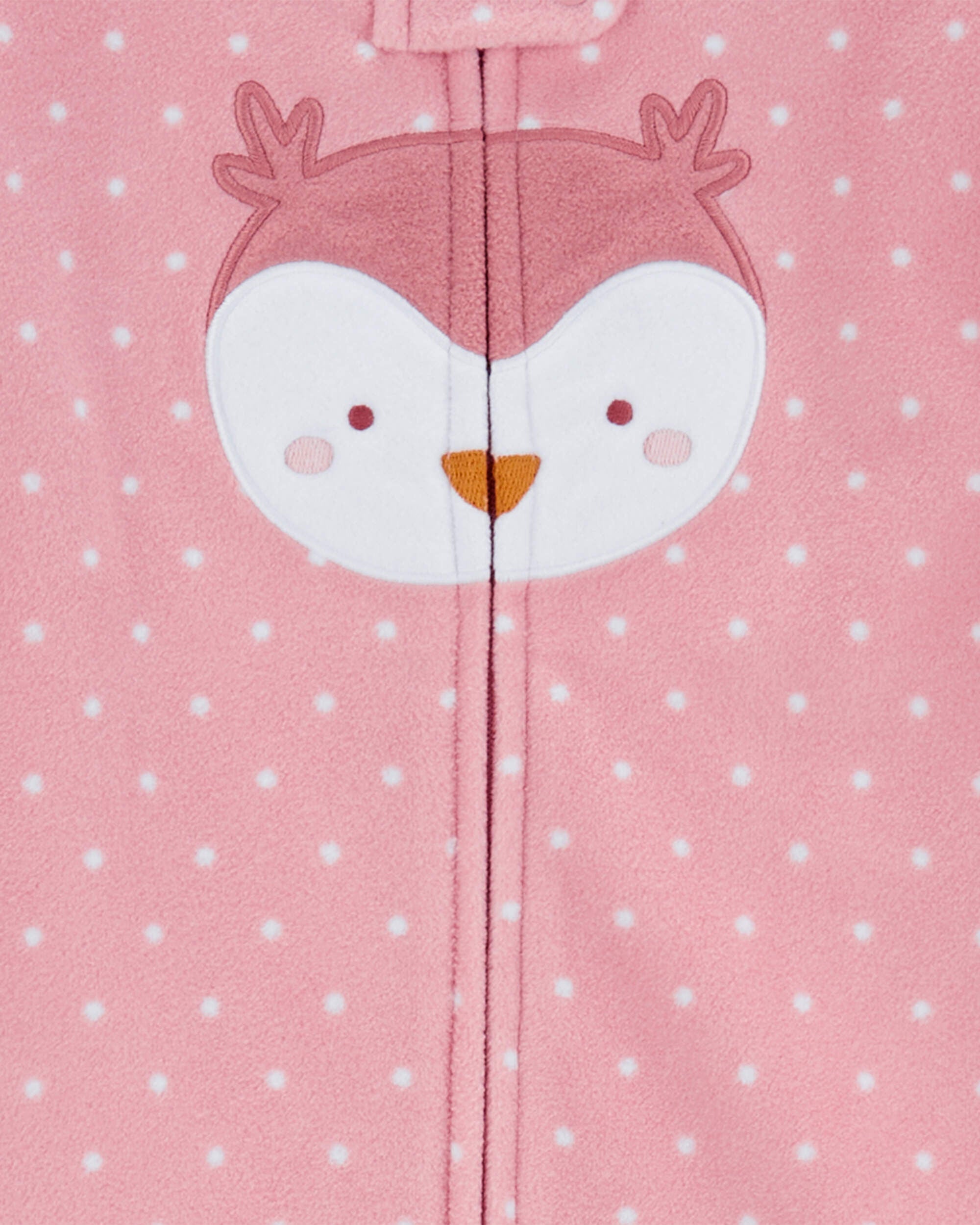 Baby Girls Baby Owl Fleece Sleep Sack 3 6M Carter s