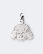 Toddler Girl Poodle Bag Charm - Cream, image 2 of 4 slides