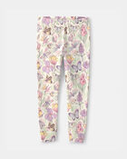 Toddler Girl Butterfly 100% Cotton Snug Fit 2-Piece Pyjama Set - Cream, image 3 of 5 slides