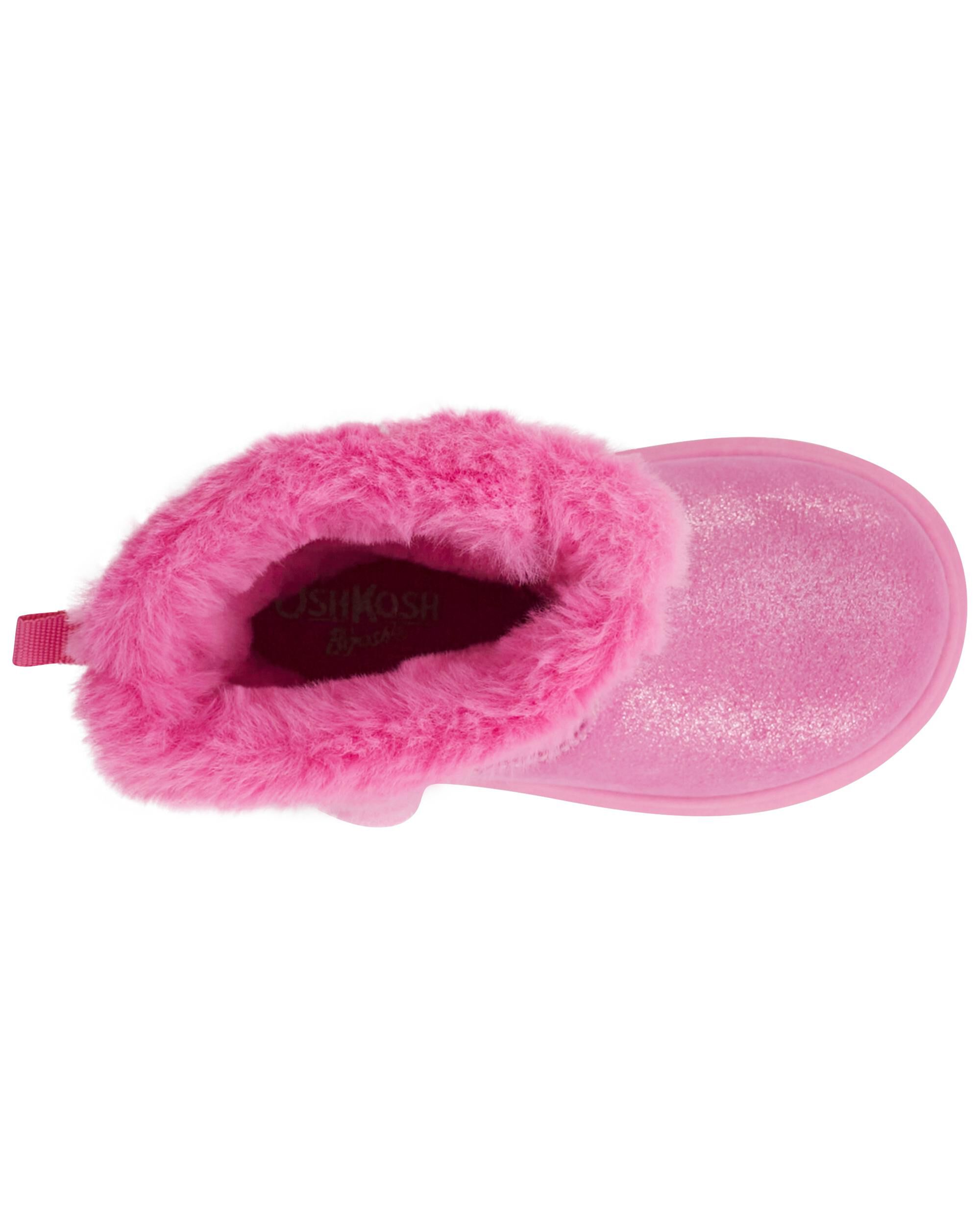 Toddler Girls Toddler Fur Lined Boots 9 OshKosh Bgosh