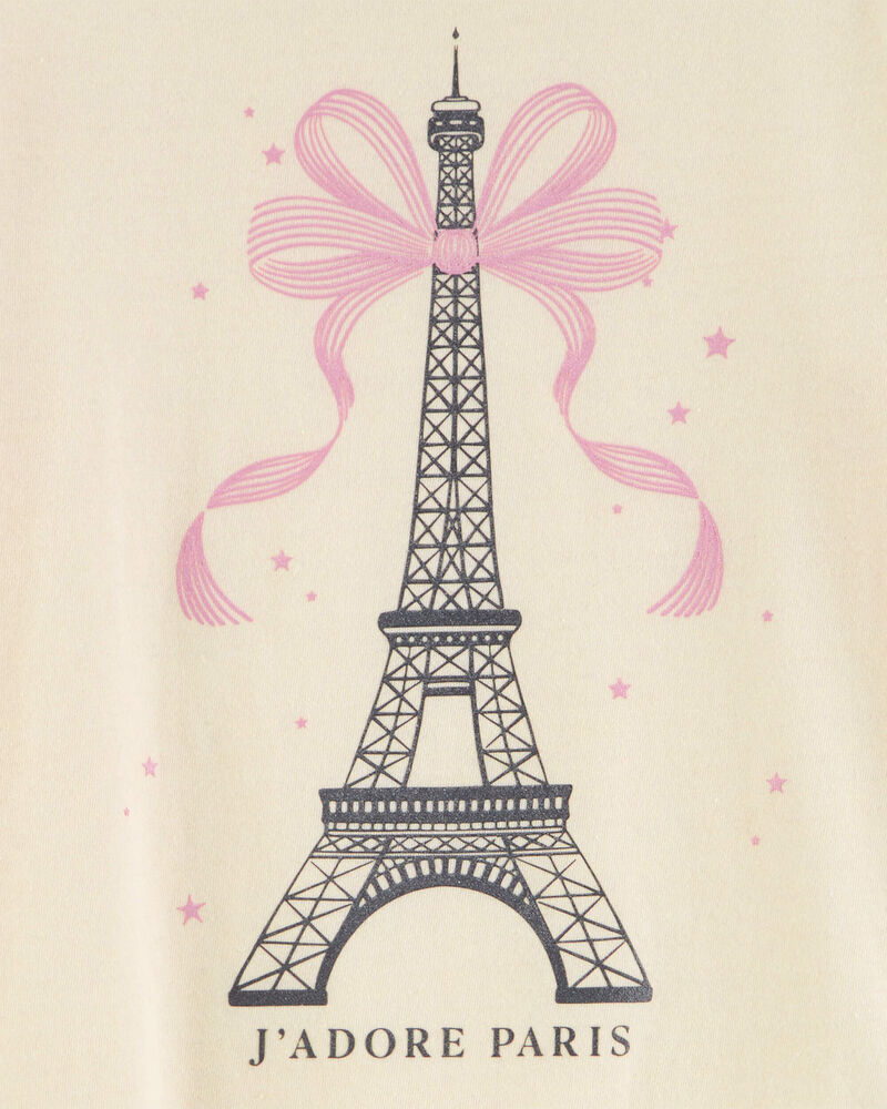 Filles - T-shirt &agrave; manches longues imprim&eacute; Paris, image 2 sur 2 diapositives