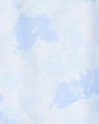 Kid Cloud Dye Cinched Tee - Blue, image 2 of 3 slides