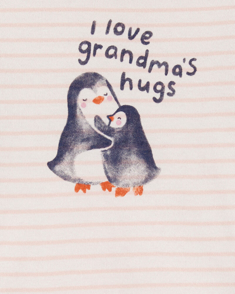 Bébé Cache-couche à manches longues Grandma’s Hugs, image 2 sur 3 diapositives