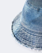 Tout-petit - Chapeau cloche en denim - D&eacute;lav&eacute; clair, image 5 sur 6 diapositives