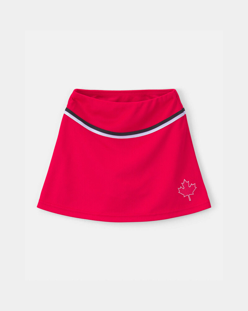 Toddler Girl 2-Piece Umbro Canada Soccer Jersey & Skort Set - Red/White, image 5 of 9 slides