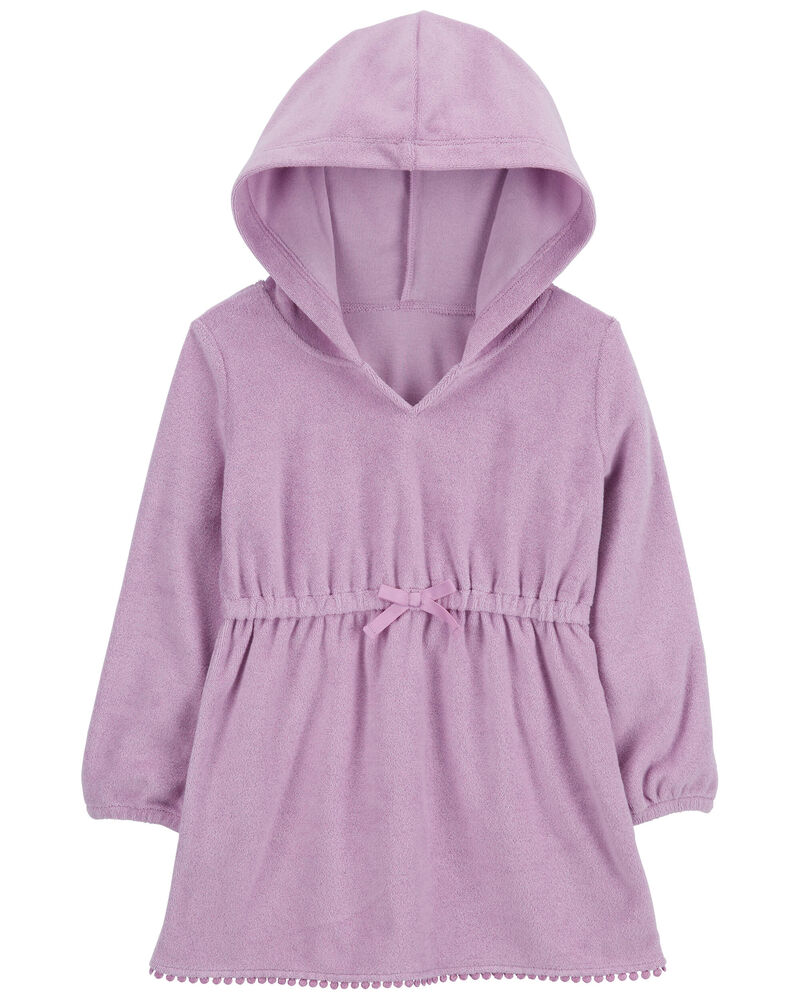 Baby Terry Hooded Swimsuit Cover-Up, image 1 of 3 slides