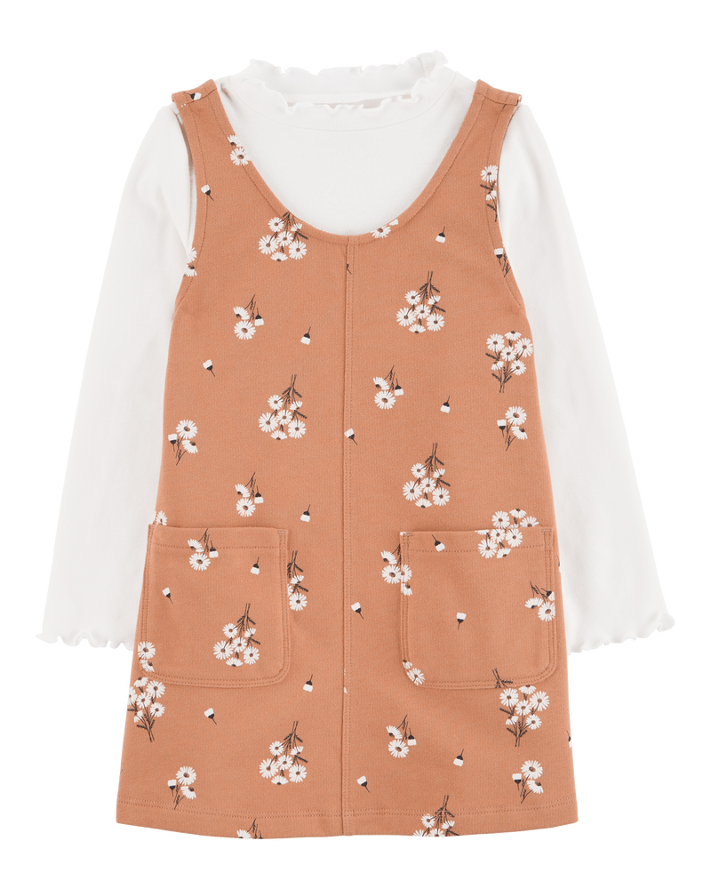 Baby 2-Piece Floral Dress Set, image 1 of 6 slides