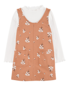 Baby 2-Piece Floral Dress Set, image 1 of 6 slides