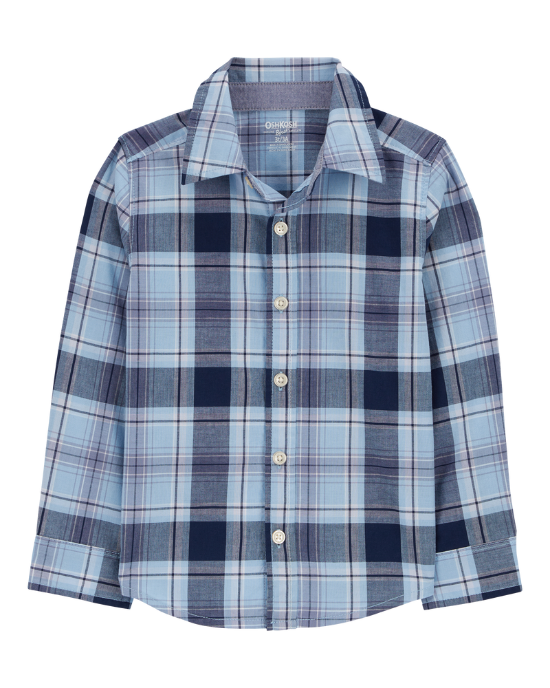 Baby Plaid Button-Front Shirt
, image 2 of 4 slides
