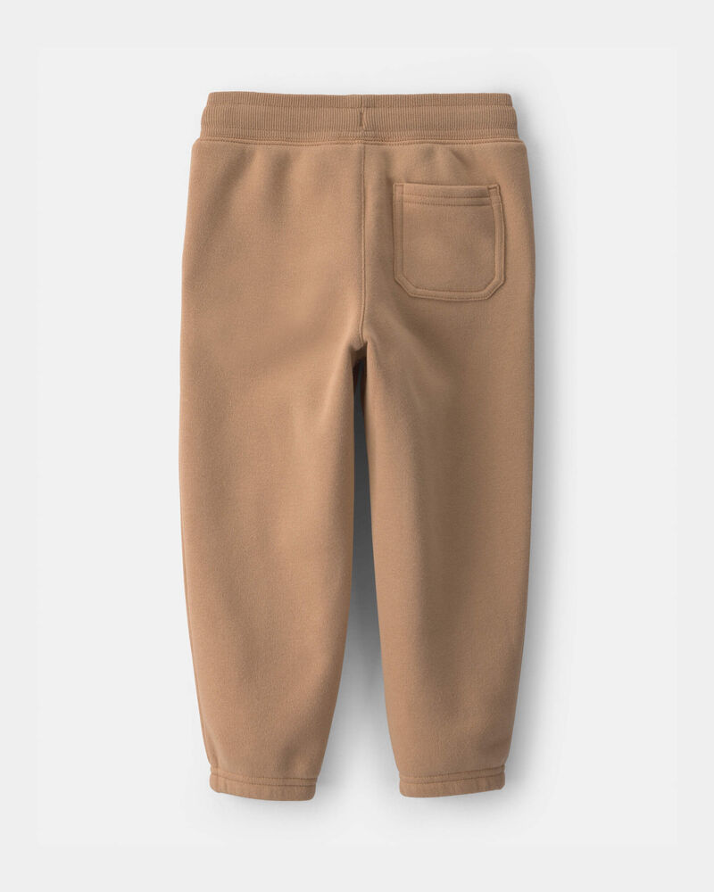 Toddler Boy Oshkosh Logo Pants - Brown, image 2 of 4 slides