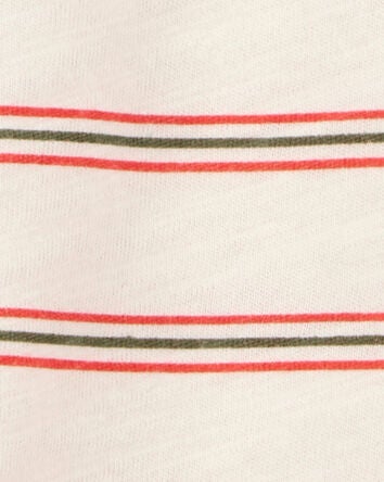 Toddler Striped Slub Jersey Henley, 