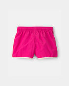 Tout-petit fille - Short de sport aux couleurs contrast&eacute;es - Rose, image 4 sur 4 diapositives