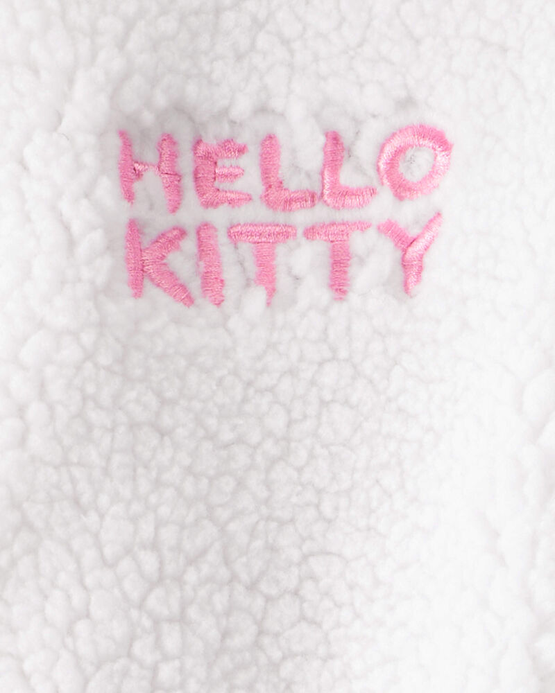 Toddler Girl Hello Kitty Bomber Fashion Jacket - White, image 2 of 2 slides