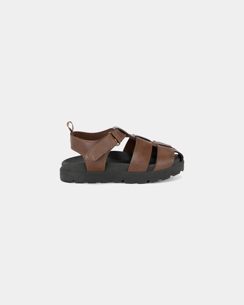 Toddler Boy Sandals - Brown, image 2 of 6 slides