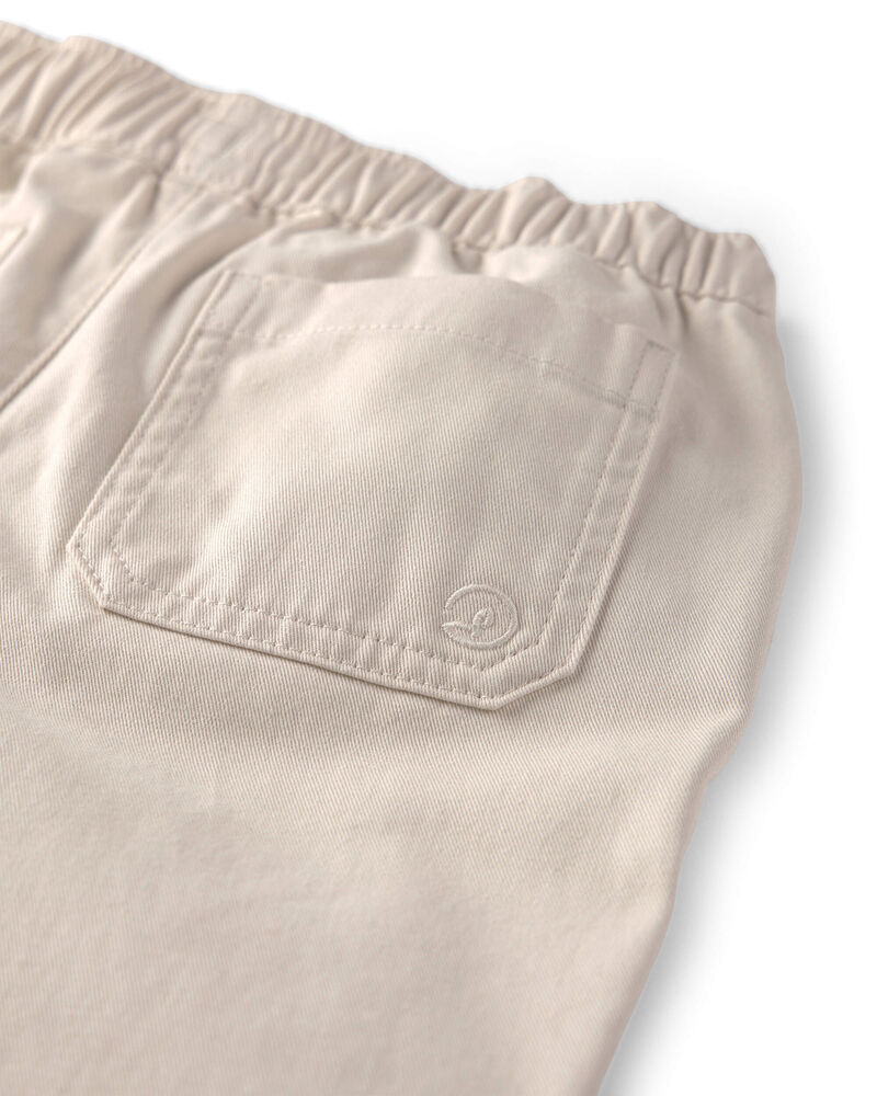 Tout-petit - Pantalon ample en serg&eacute; de coton biologique, image 4 sur 4 diapositives