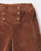 Toddler Girl Urban Corduroy Wide-Leg Pant &ndash; Brown, image 6 of 6 slides