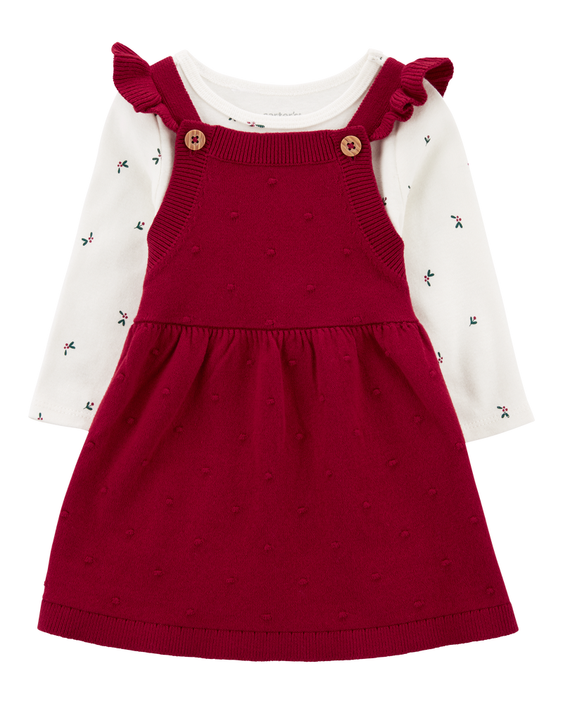 Baby 2-Piece Bodysuit & Jumper Set, image 1 of 5 slides