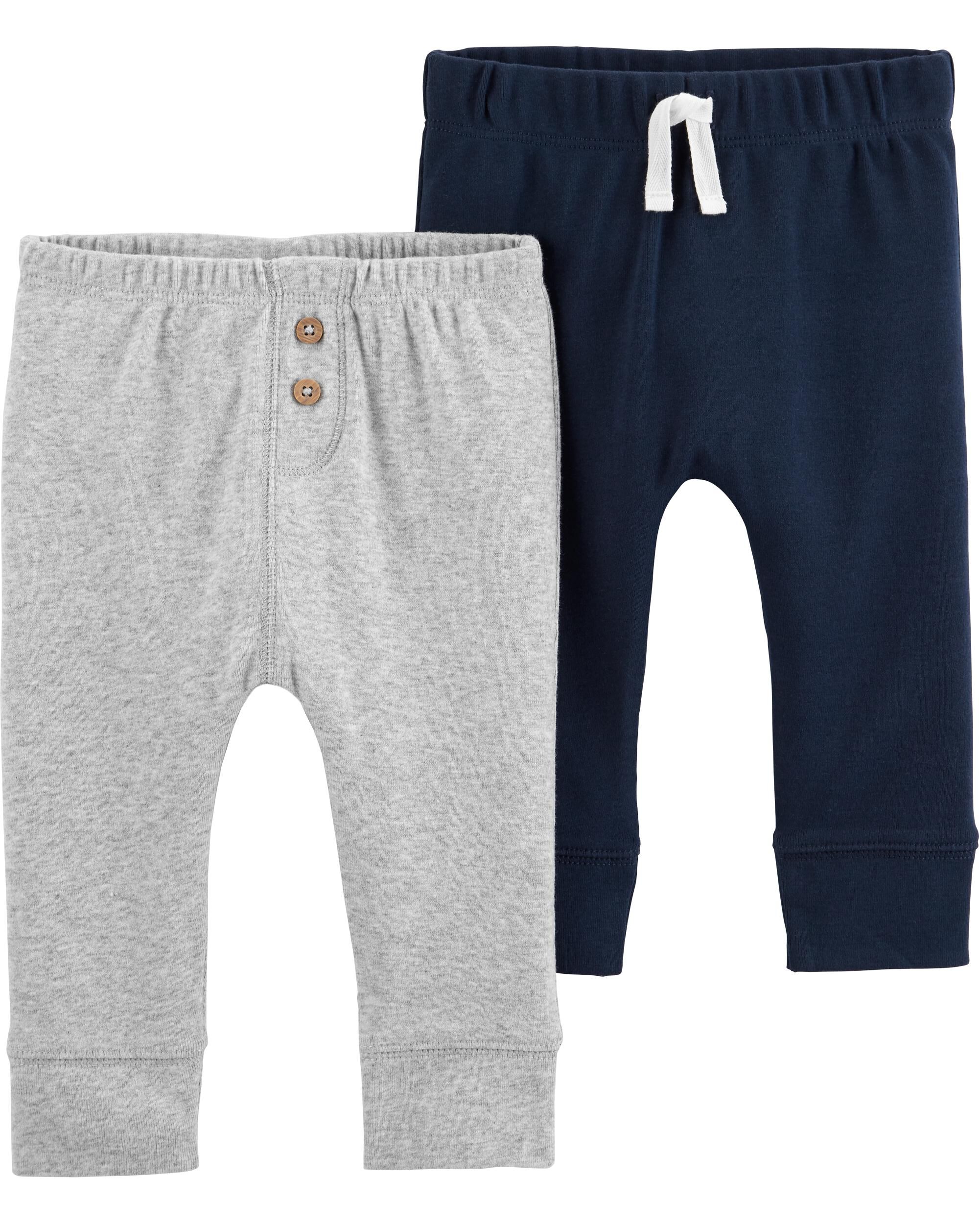 OshKosh BGosh Baby Boys Pull-On Striped Cotton Pants