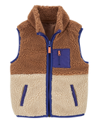 Baby Zip-Up Sherpa Vest, image 1 of 4 slides
