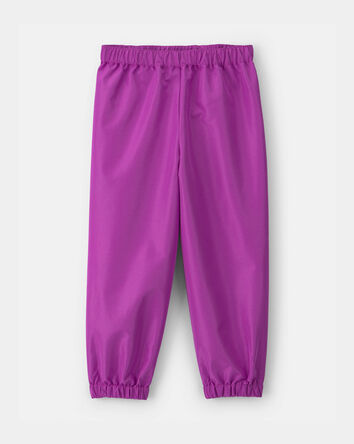 Toddler Girl Splash Pants- Purple, 