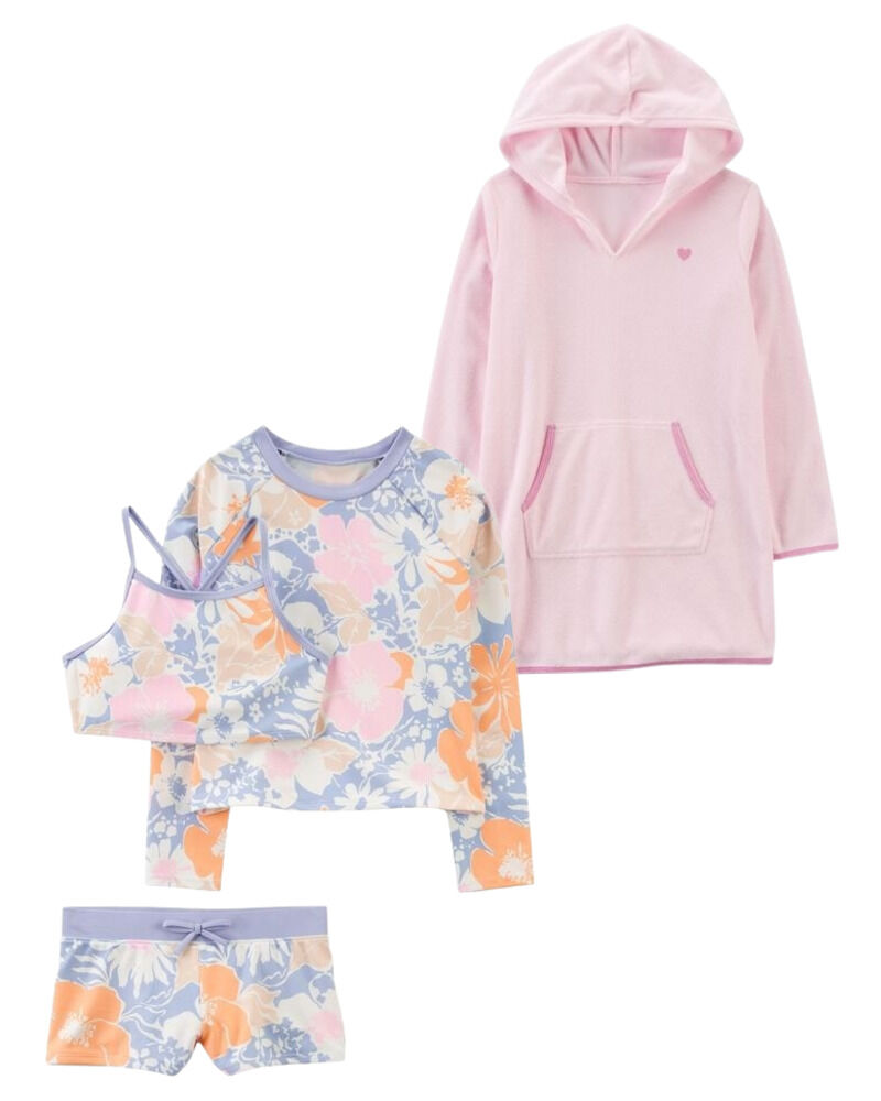 Kid Cover-Up and Swim Set, image 1 of 1 slides