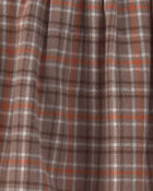 Baby Girl 2-Piece Organic Cotton Plaid Jumper Set, image 5 of 7 slides