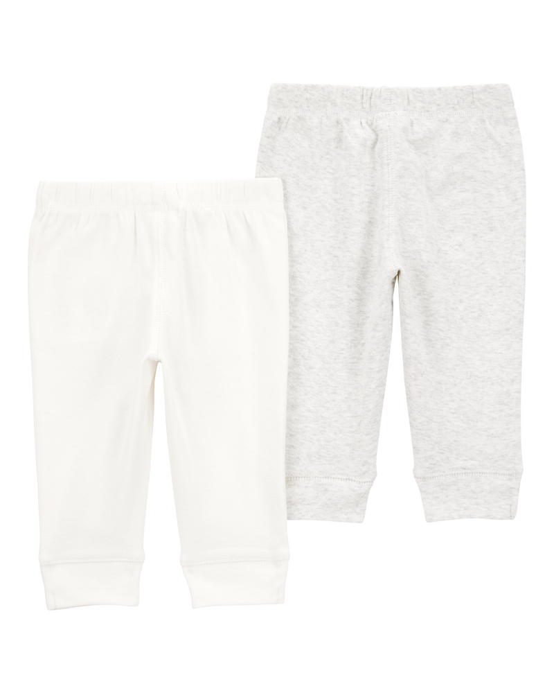 Baby 2-Pack Pull-On Pants, image 2 of 5 slides