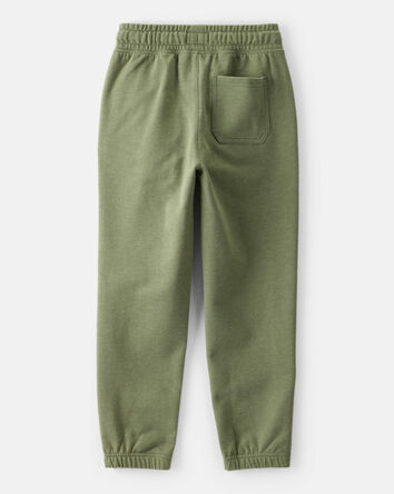 Boys Cotton Joggers - Green, 