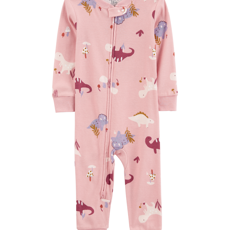 Dinosaur pjs baby top