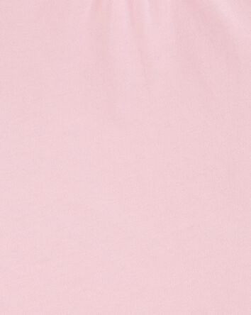 T-shirt en coton rose, 